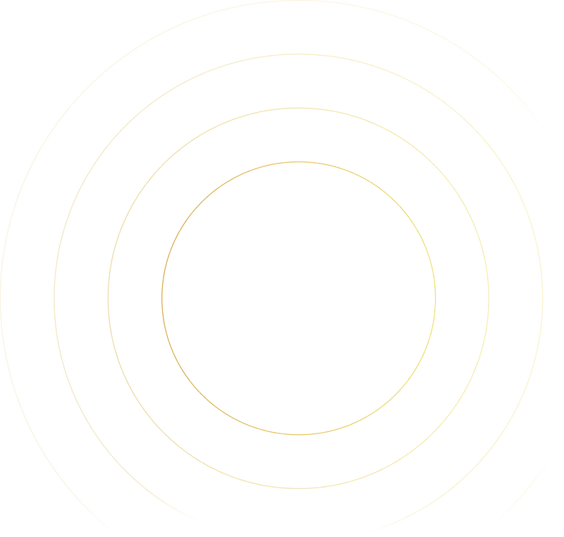 OrthoHeaven Four concentric yellow circles on a black background with a pixelated, glitch-like visual effect, evoking a digital OrthoHeaven aesthetic. Freedom Mapping