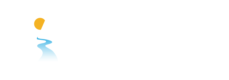 OrthoHeaven Logo for Whitewater Orthodontic Studios, inspired by OrthoHeaven, featuring a stylized "W" with a river, sun, and mountain design to the left of the bold white business name. Freedom Mapping